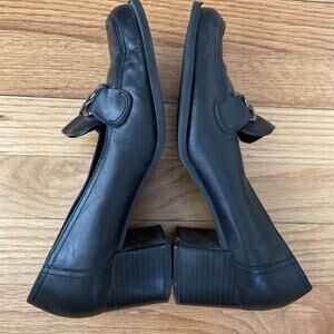 Aerosoles Women’s Flexation Patent Leather Shoes Print Loafers Size 7.5 - 330